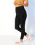 Legging taille haute spécial froid, molleton gratté (noir)