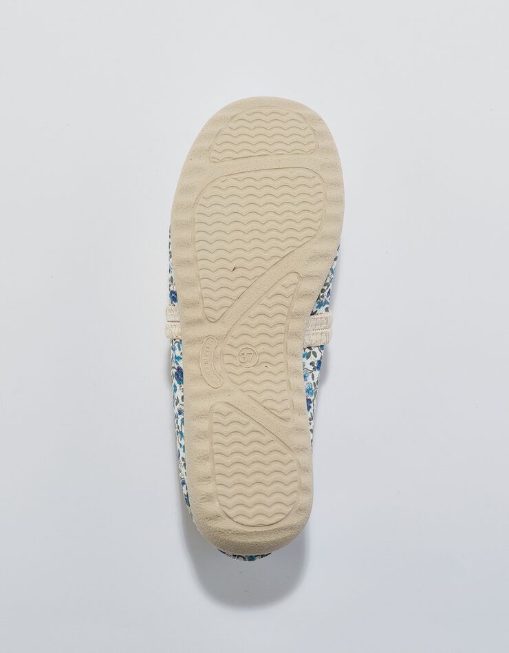 Chaussons forme babies imprimés (bleu) Chaussons forme babies imprimés (bleu)