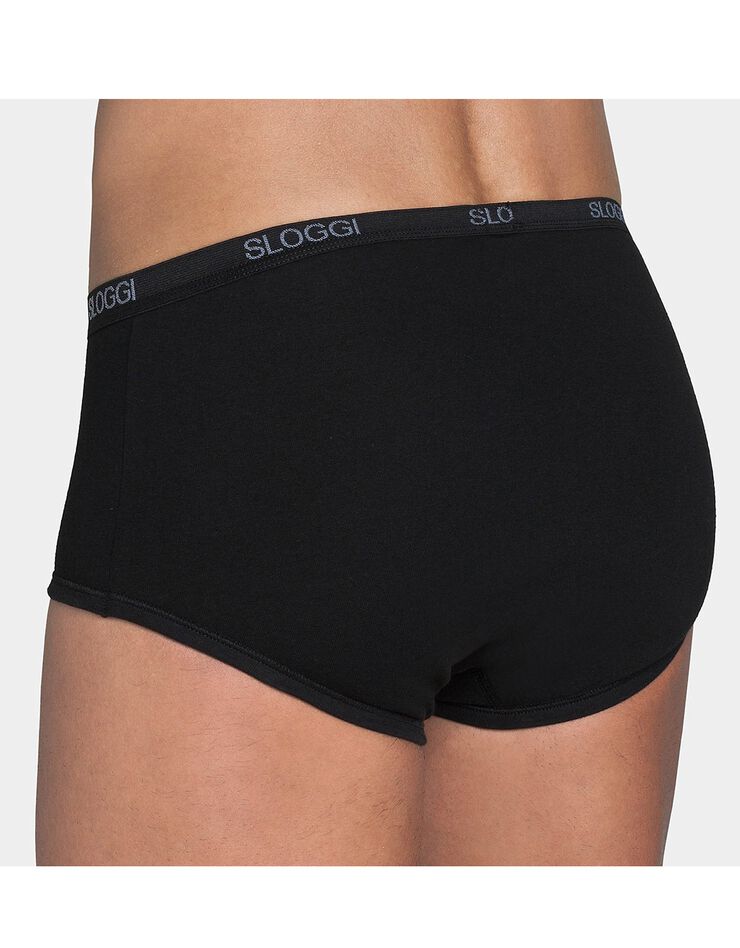 Slip ouvert forme maxi (noir) Slip ouvert forme maxi (noir)