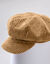 Casquette velours réglable (beige)
