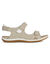Sandales scratchées VEGA (beige)