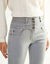 Jean boocut taille haute - petite stature (gris)