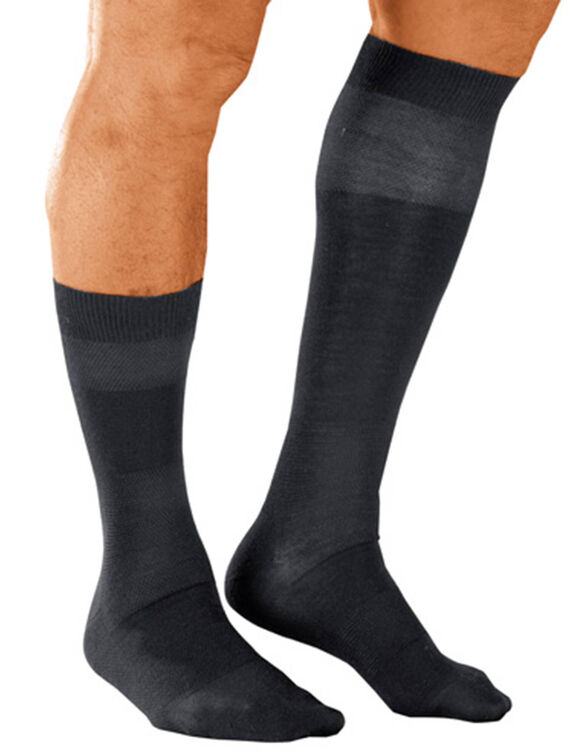 Mi-chaussettes fil d'Ecosse effet massant - lot de 2 paires (gris)