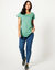 Tee-shirt manches courtes (vert jade)