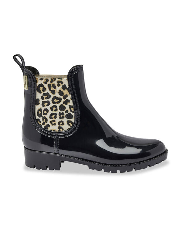 Bottines de pluie NEA (noir / doré)