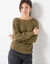 Pull col bateau, maille anglaise toucher doux (bronze)