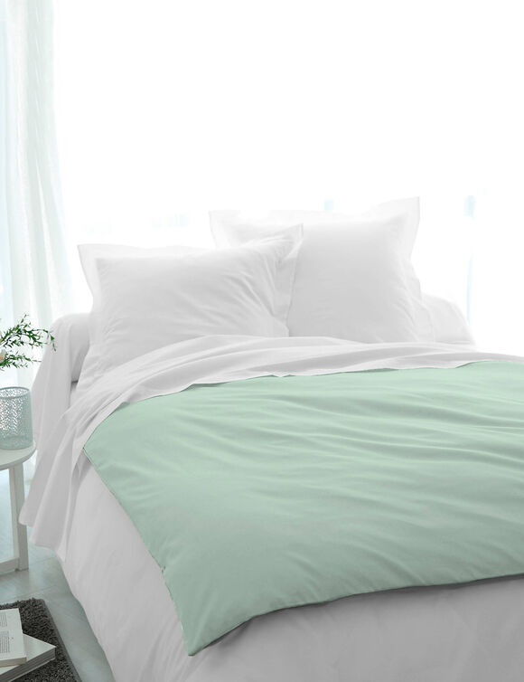 Housse d'&eacute;dredon coton (vert amande)