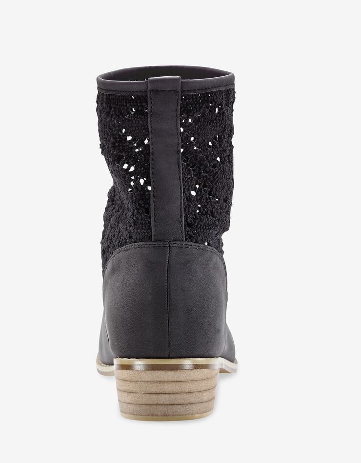 Boots macramé (noir) Boots macramé (noir)