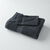Collection serviettes de bain unies 640g/m2 confort prestige (carbone)