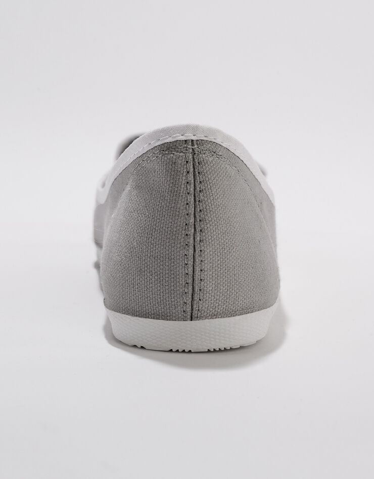 Ballerines toile (gris / blanc) Ballerines toile (gris / blanc)