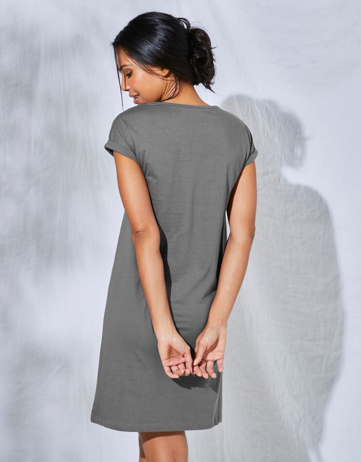 Maxi tee-shirt - lot de 2 (anthracite + gris) Maxi tee-shirt - lot de 2 (anthracite + gris)