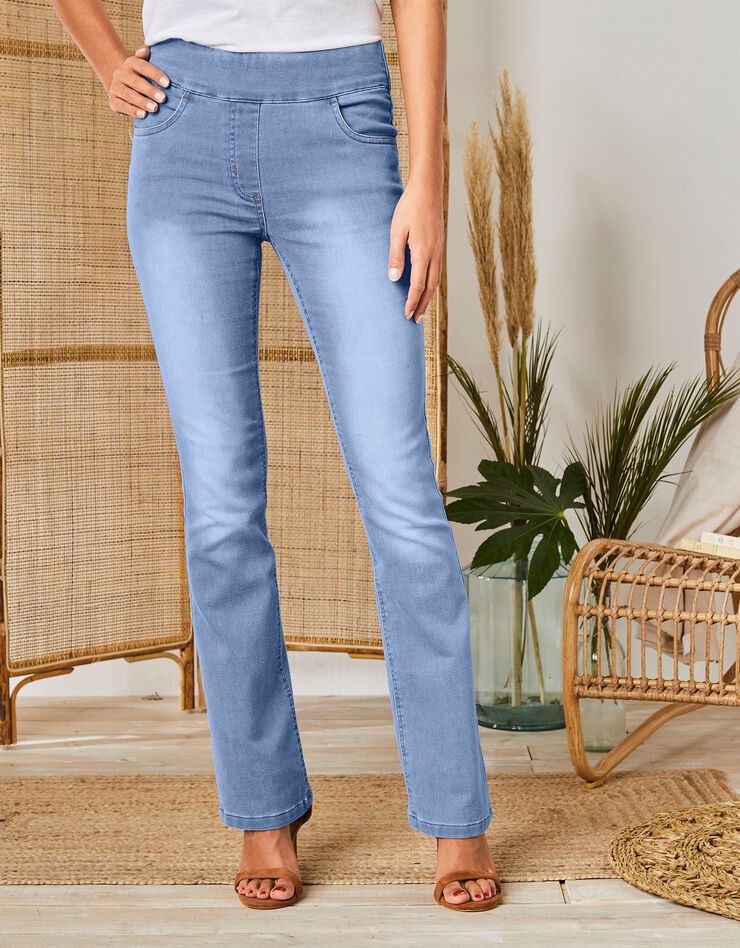 Jean bootcut ultra stretch, denim (bleached) Jean bootcut ultra stretch, denim (bleached)