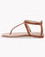 Sandales entredoigt  (marron)
