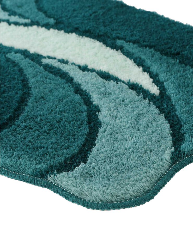 Tapis de bain pétales (lagon)