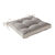 Galette de chaise bicolore - lot de 2 (gris)