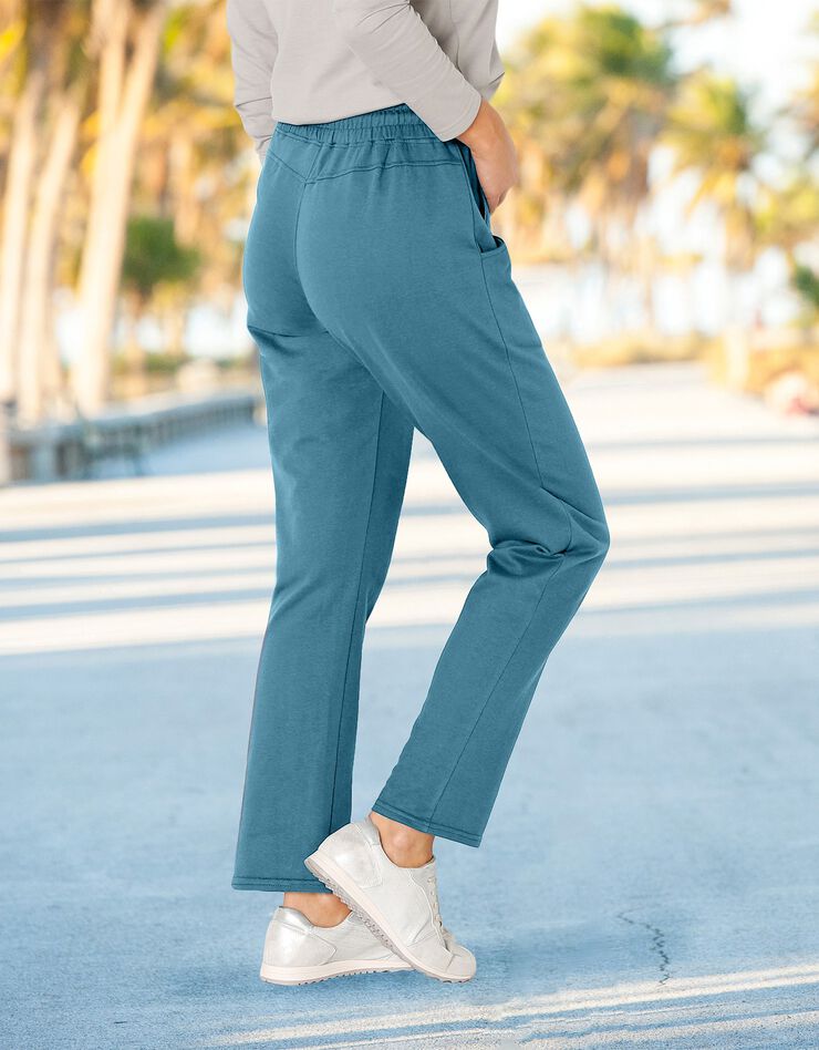 Joggpant taille élastiquée (bleu grisé) Joggpant taille élastiquée (bleu grisé)