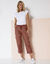 Pantalon battle retroussable (terracotta)