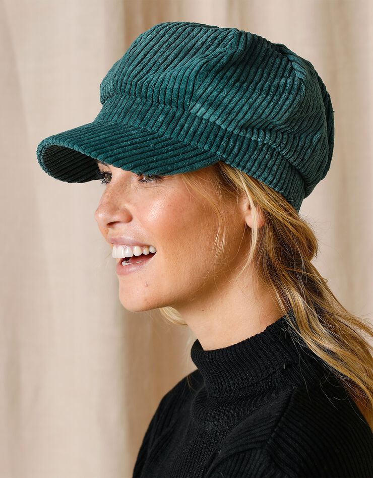 Casquette velours (vert) Casquette velours (vert)