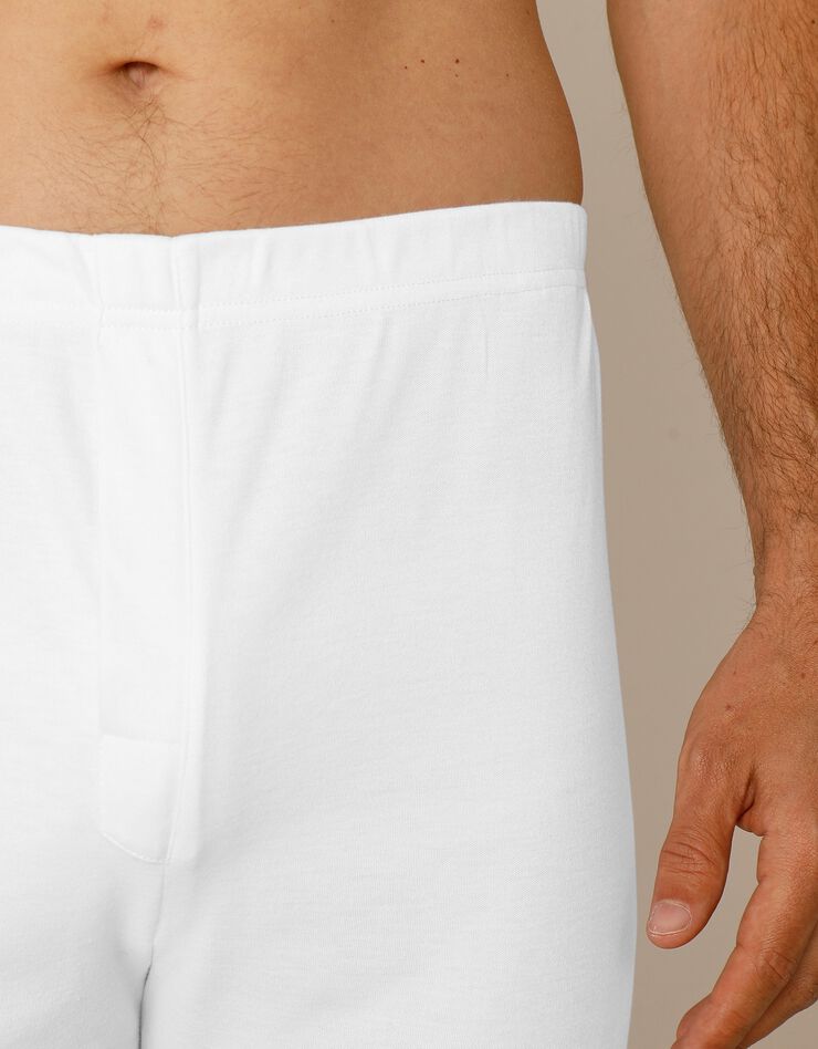 Caleçon long Thermoperle® polyester - lot de 2 (blanc) Caleçon long Thermoperle® polyester - lot de 2 (blanc)