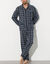 Pyjama carreaux en flanelle (gris)