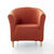 Housse unie bi-extensible fauteuil cabriolet (terracotta)