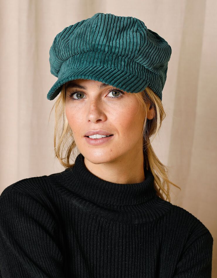 Casquette velours (vert) Casquette velours (vert)