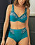 Soutien-gorge grand maintien microfibre Caminata - avec armatures (&eacute;meraude)