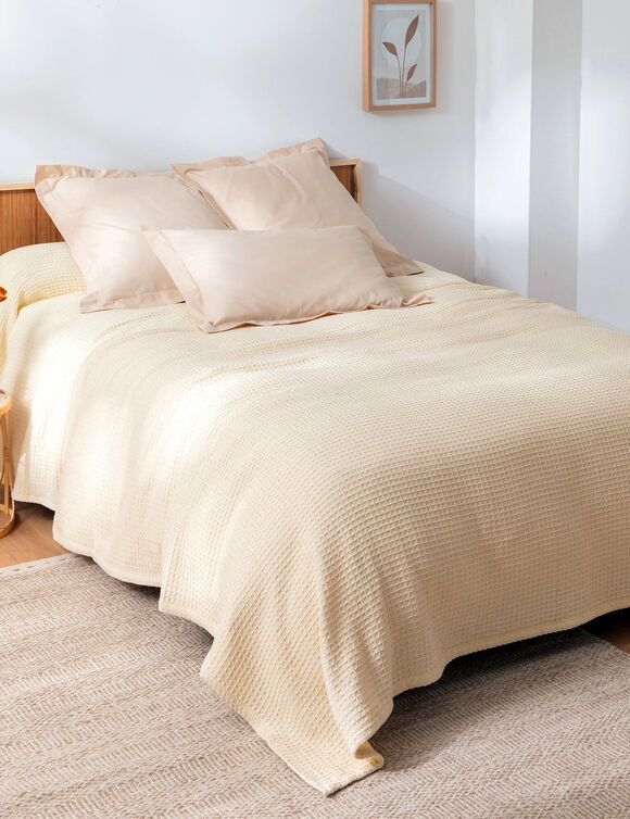 Couverture climatisante nid d'abeille 350 g/m&sup2; (&eacute;cru)