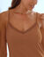 Fond de robe coton stretch invisible (noisette)