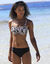 Bas de maillot de bain forme midi uni Solaro (noir)