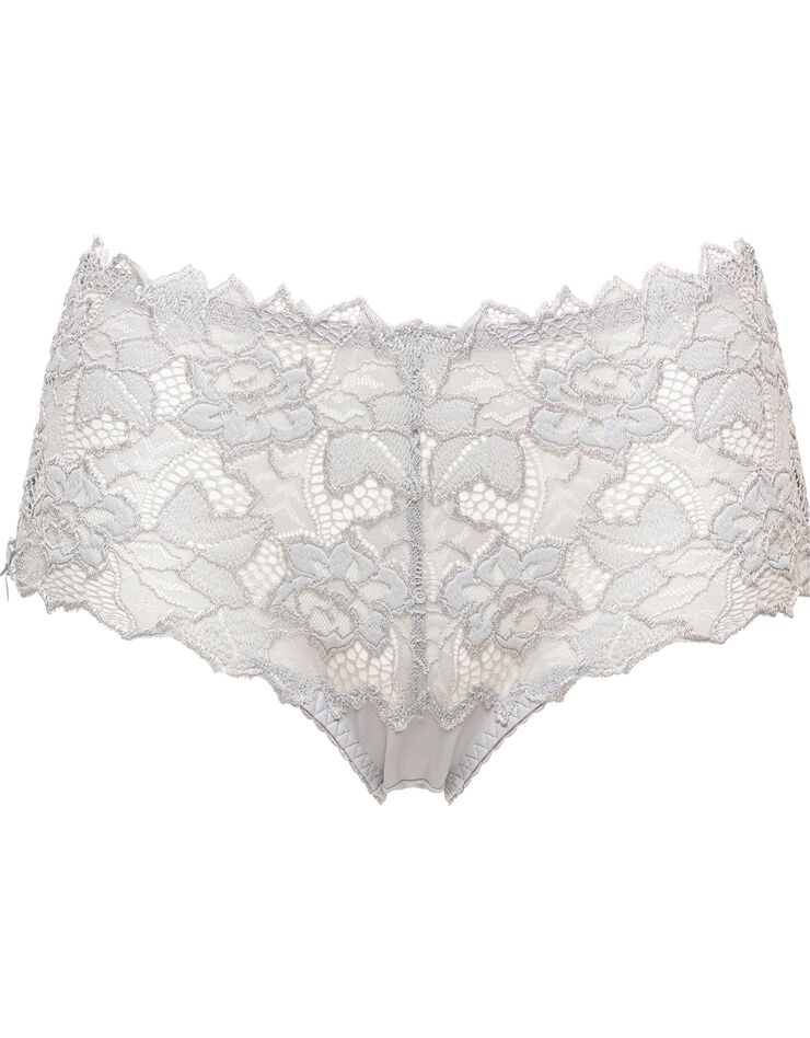 Culotte haute dentelle unie Arum (gris) Culotte haute dentelle unie Arum (gris)