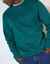 Sweat molleton col rond (vert sapin)