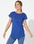 Tee-shirt manches courtes (bleu indigo) Tee-shirt manches courtes (bleu indigo)