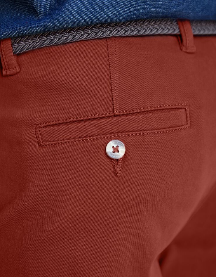 Pantalon chino toile gabardine (brique) Pantalon chino toile gabardine (brique)