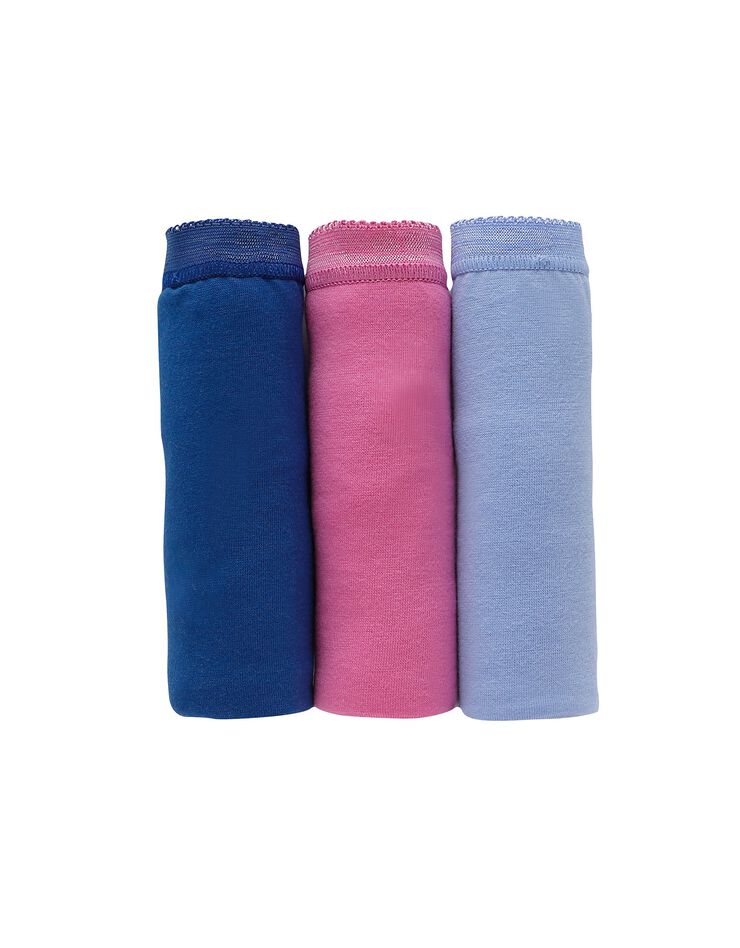 Culotte maxi Basic - lot de 3 (myosotis)