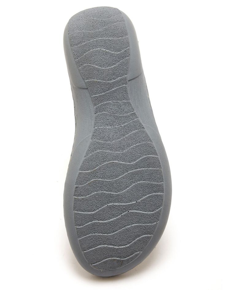 Mules entredoigts en cuir (gris) Mules entredoigts en cuir (gris)