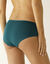 Shorty coton stretch imprimé "fleurs" - lot de 4 (bleu / vert)