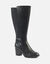 Bottes &agrave; talon MARTA 2XL (noir)