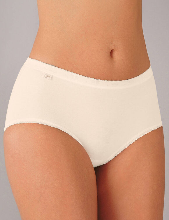 Culotte midi Basic+, lot de 3 achetées +  GRATUITE (1) (nude)