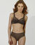 Soutien-gorge "Golden Zebra", avec armatures (marron)