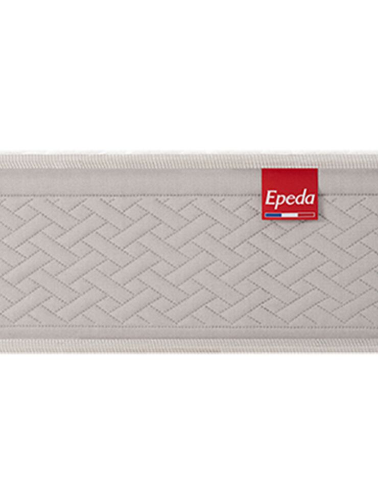 Matelas ressorts Multispire Epéda 22 cm - Qualité hôtellerie (blanc)