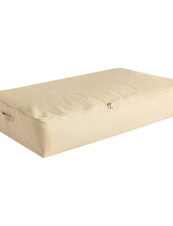 Housse de rangement zipp&eacute;e taille XL beige  (beige)