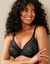 Soutien-gorge emboîtant dentelle et tulle « Muse » - avec armatures (noir)