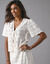 Blouse à nouettes, broderie anglaise (écru)