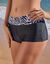 Boxer de bain modulable imprim&eacute; z&egrave;bre (noir)