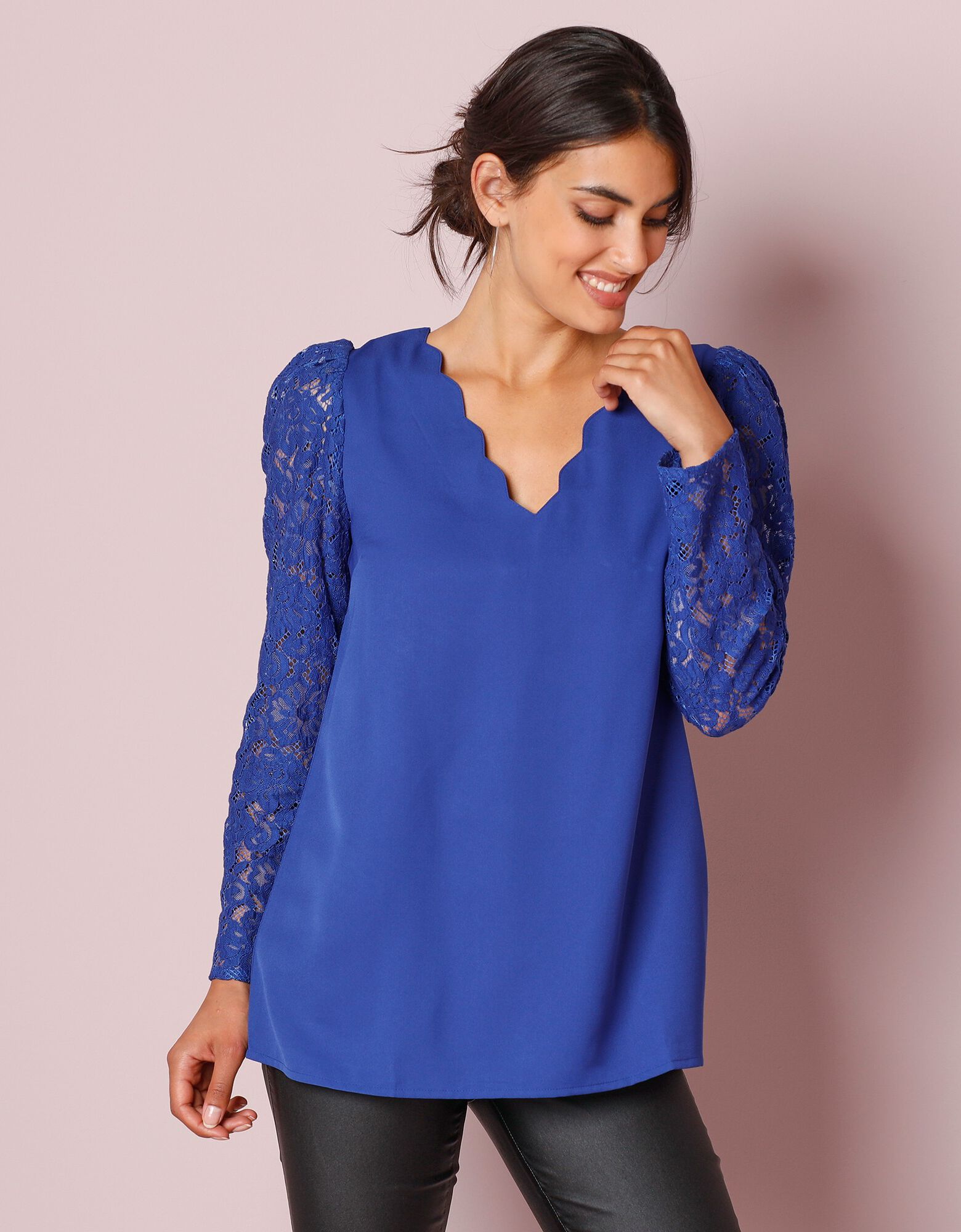 Blouse Femme Banana Republic Décolleté Plongeant Motif Guépard - Taille M - Très Bon état