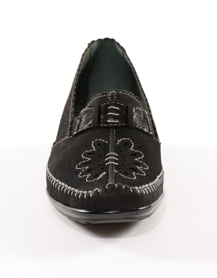 Mocassins cuir ultra-souple (noir) Mocassins cuir ultra-souple (noir)