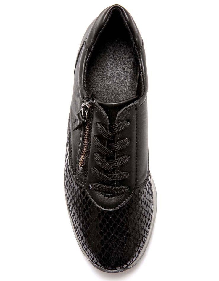 Derbies en cuir Hallux Confort - noir (noir) Derbies en cuir Hallux Confort - noir (noir)