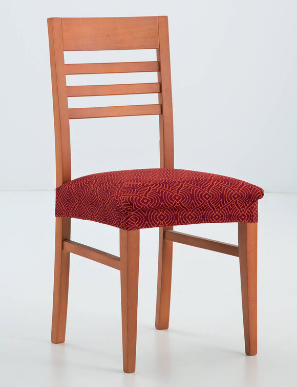 Housse de chaise pour assise (terracotta)