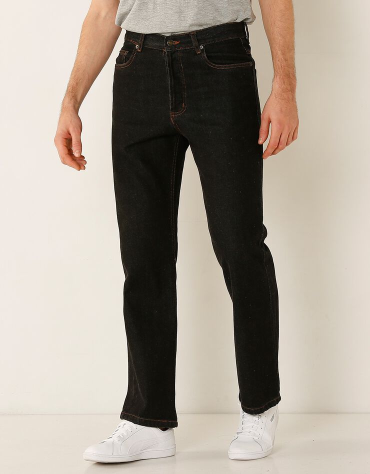 Jean authentique coupe droite - entrej. 72 cm (black) Jean authentique coupe droite - entrej. 72 cm (black)